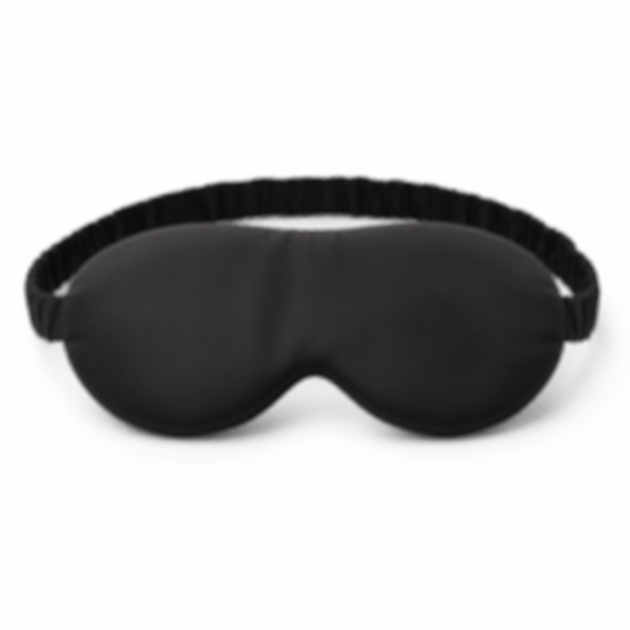 Soft-focus illustration of a generic fabric eye mask